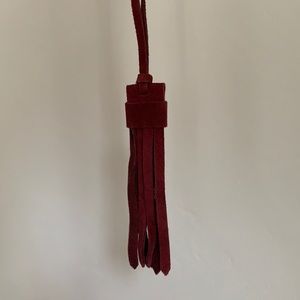 madewell bag tassel or keychain